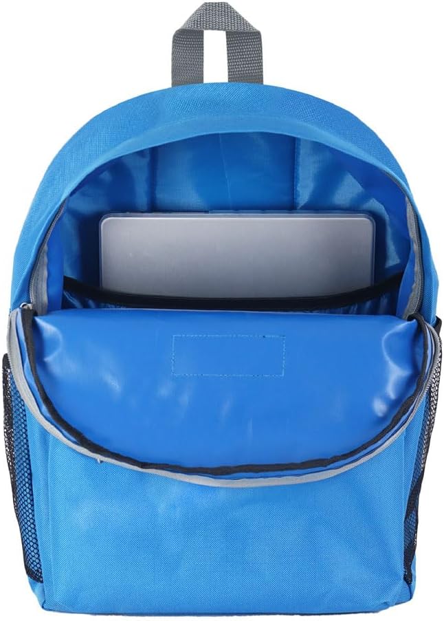 Everest Classic Laptop Backpack w/Dual Side Mesh Pocket
