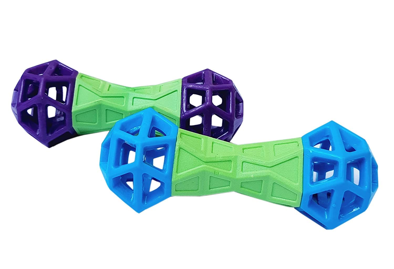 PSK PET MART Squeaky Dumbbell Dog Toy with Squeaker for Tough Chewers Treat Puzzle for Dogs (Pack of 1) (Multicolour) (B0BFFBT4QT) Amazon Price History, Amazon Price Tracker
