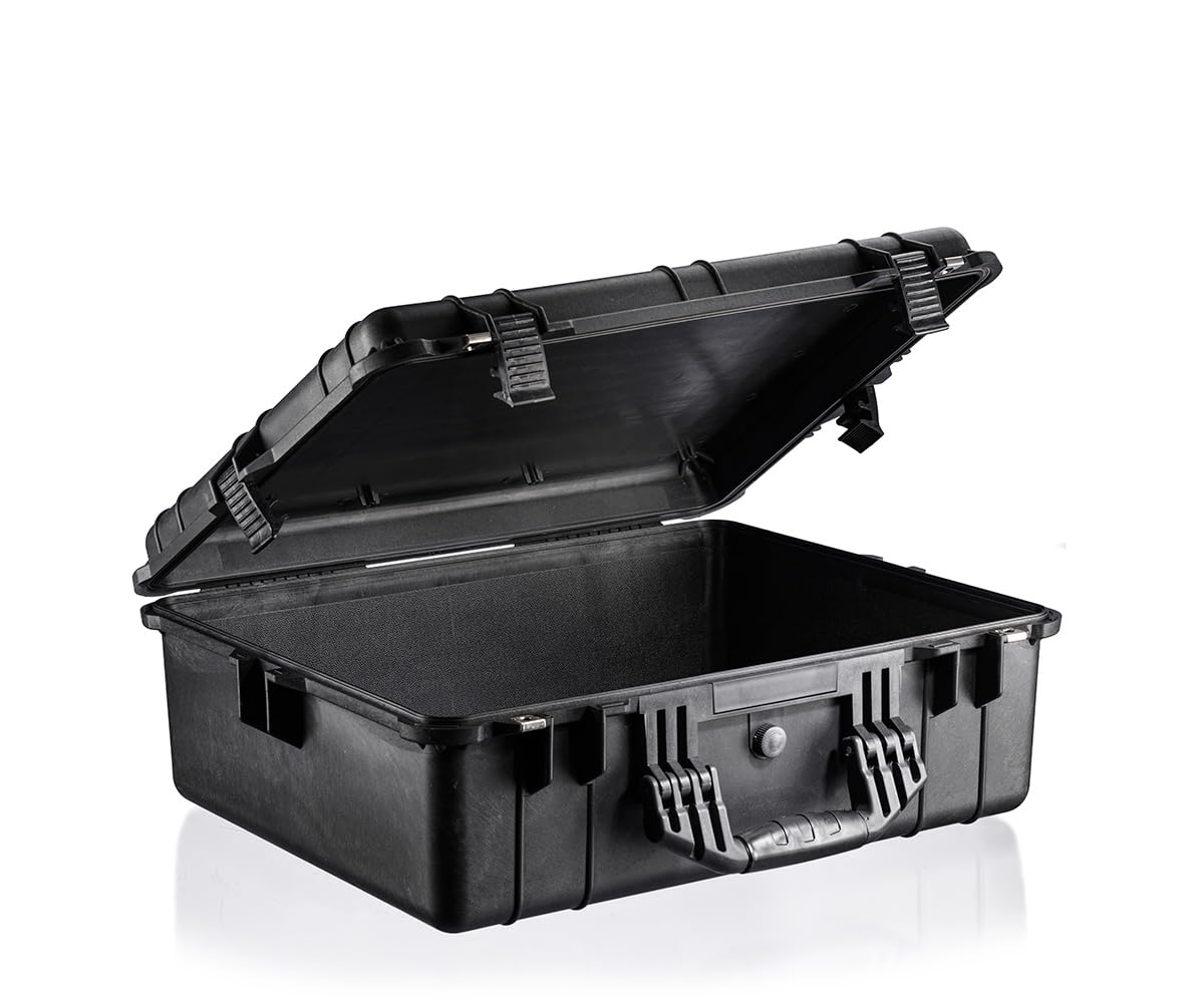 Apollo Case 6062 - Funda protectora de plástico duradero para equipos, absorbe los golpes con diseño delgado, antiarañazos y ligera, ideal para uso diario, Black, Minimalista, plástico duro,