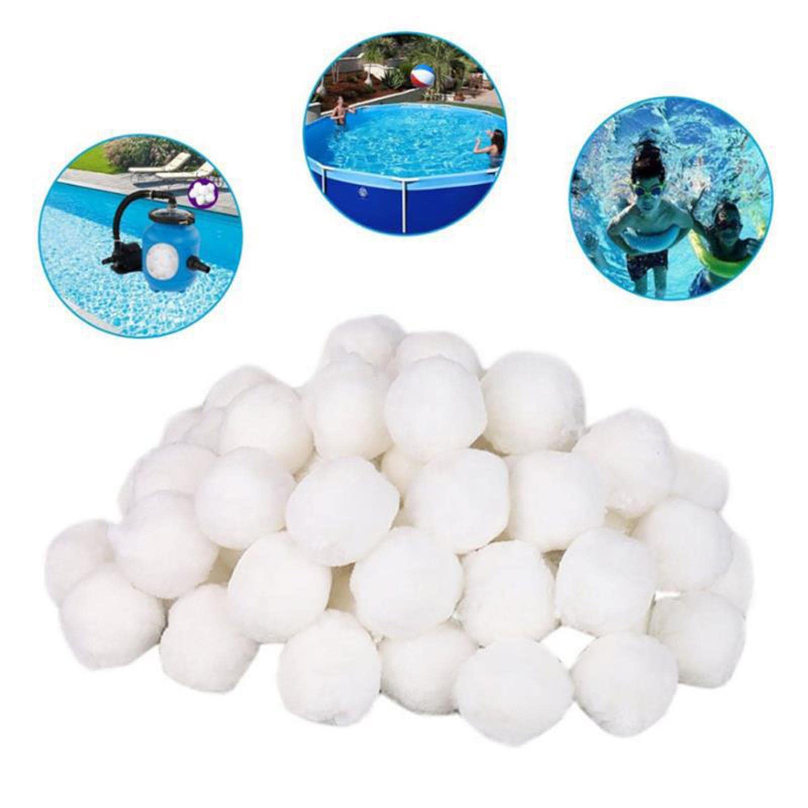 Umweltfreundlicher Faser für Schwimmbäder Und Aquarien, 1300g