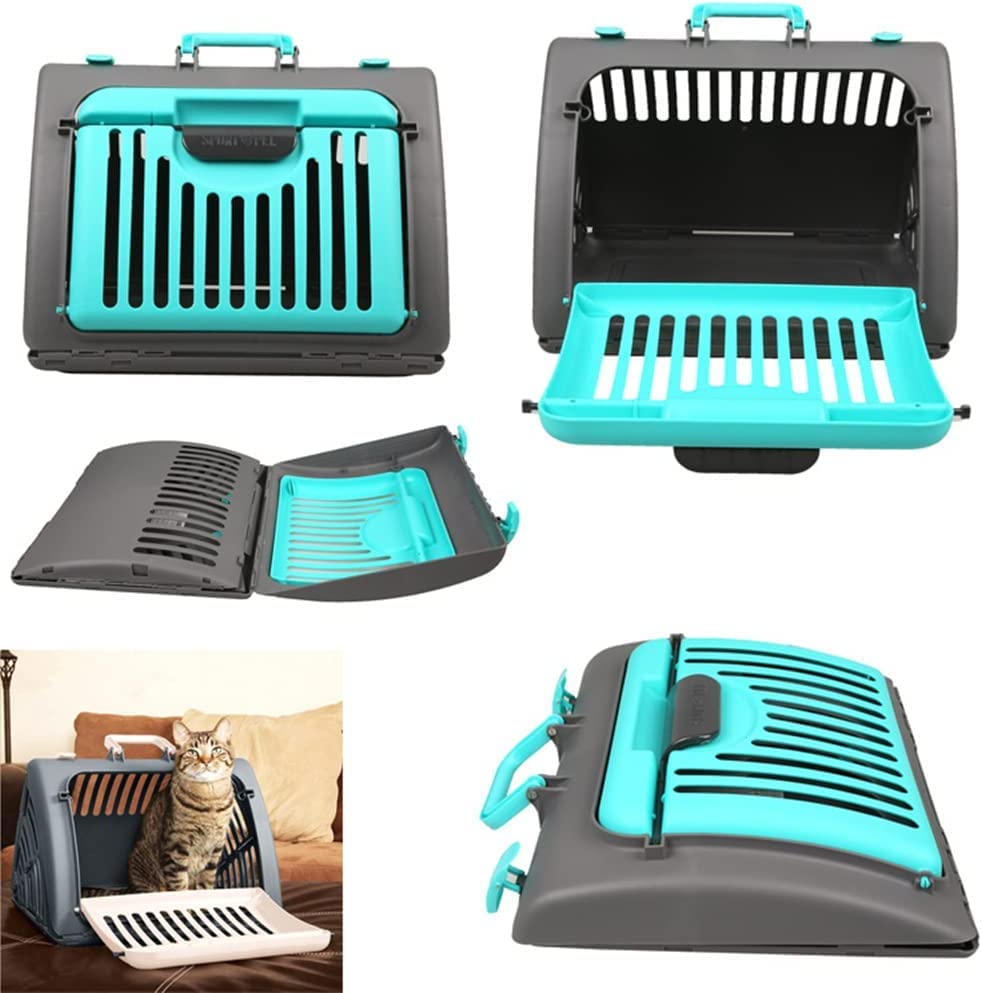 Amazon.co.jp: 猫キャリーバッグ、プラスチック製ペットボックス