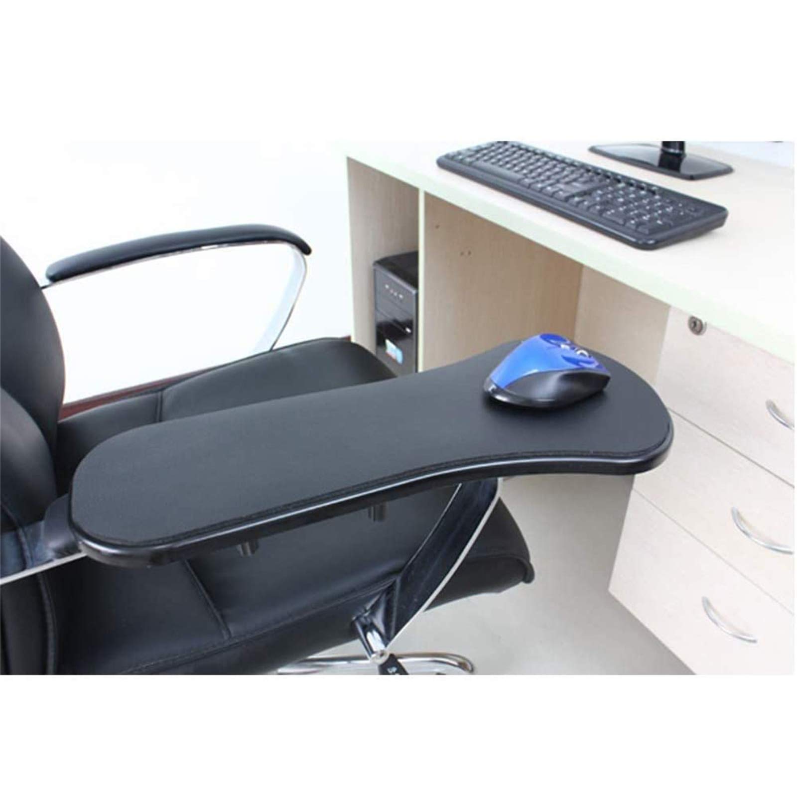 TYXTYX Arm Support Bracket Pallet Rack Console Wrist Rest Computer Mouse Pad Wrist Pad Chair Desk Attachment
