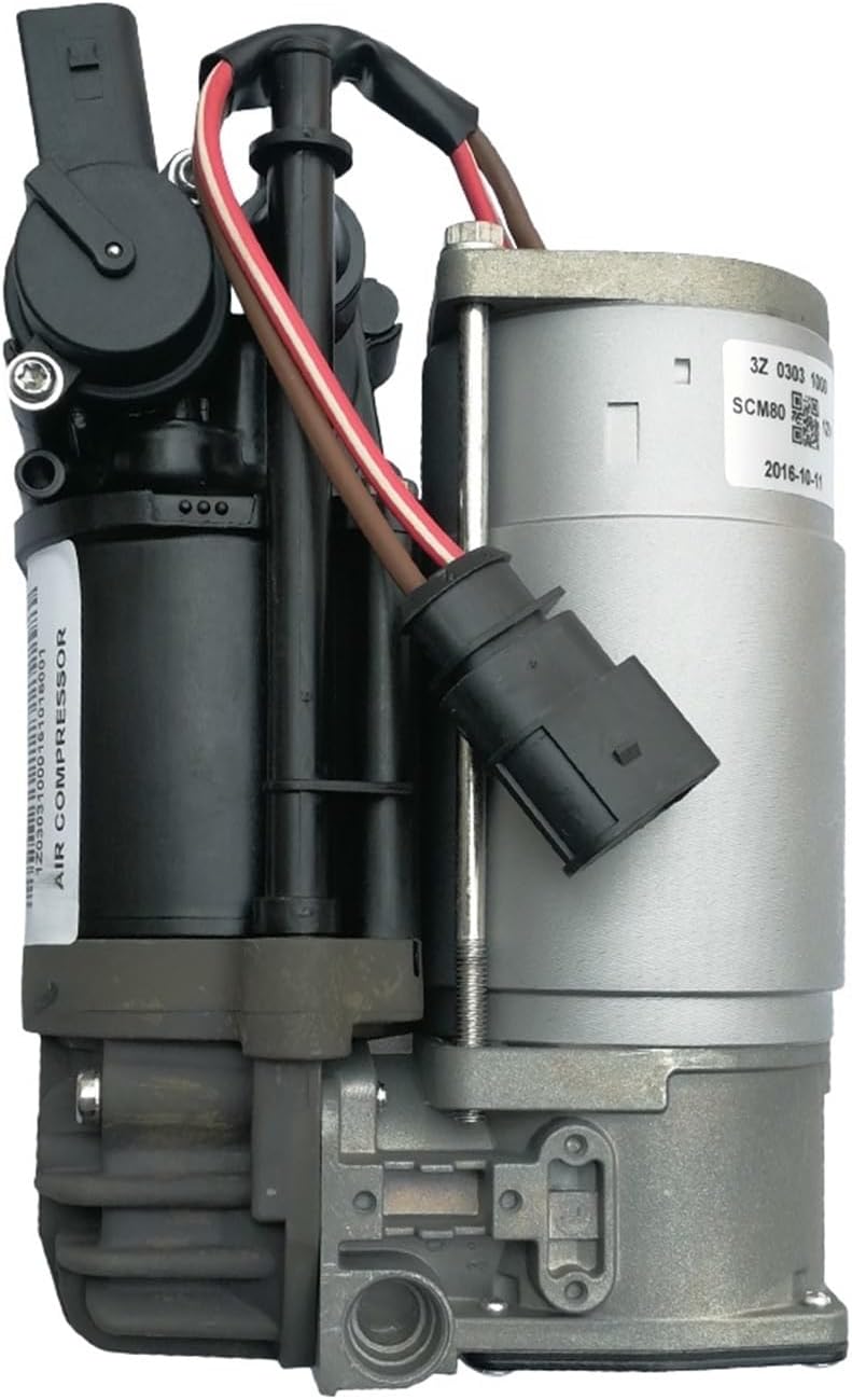 MUista Air Suspension Compressor Pump, detailed view of electrical connector