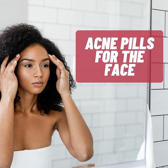Acnetame Supplement- Anti Acne Vitamin Pills for Men Women Teens & Adults | Do your pores a favor and clear spots at the stem, natural hormonal pimple & blemish control, oily skin sebum 60 tablets