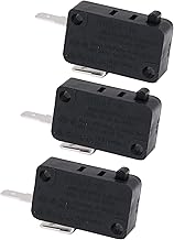 Emptty 3PCS 16A 125/250V Microwave Oven Door Switch Door Interloc 2 Normally Open and 1 Normally Close