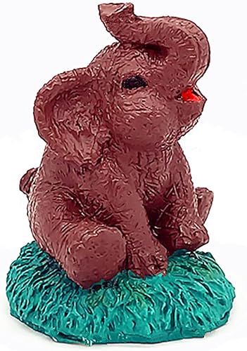 Miniatura 6 de Molde de silicona para fondant de elefante bebé 3D de tamaño pequeño, moldes de silicona para baby shower, velas, chocolate, dulces, decoración de