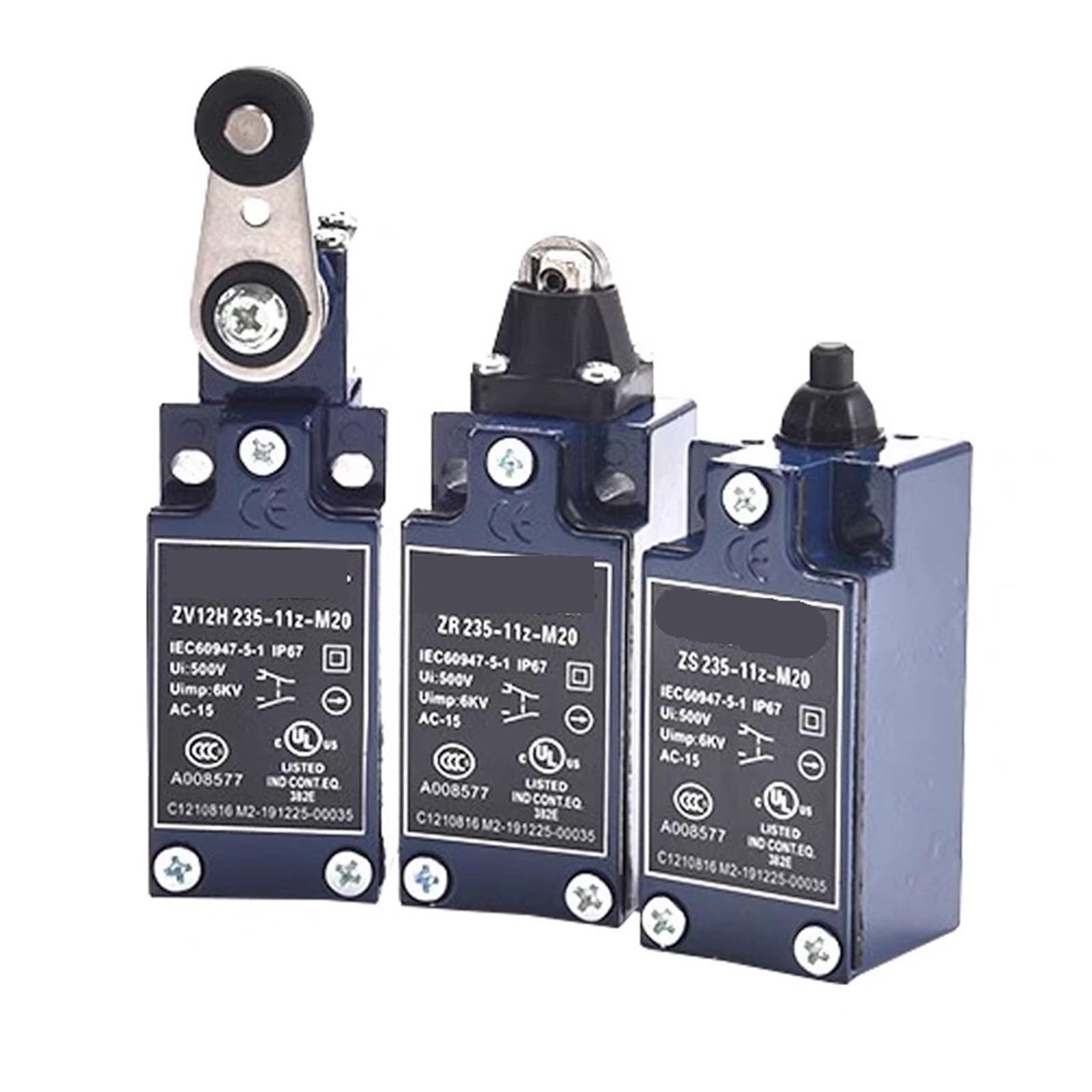 ZV7H235-11z interrupteur fin de course résistant aux vibrations pour automatisme