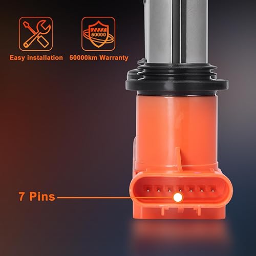 Miniatura 6 de PAPAPARTS Paquete de bobinas de encendido UF620 compatible con Chevy Aveo 2009-2011, Chevy Cruze 2011-2016, Chevy Sonic 2012-2018, Pontiac G3 L4