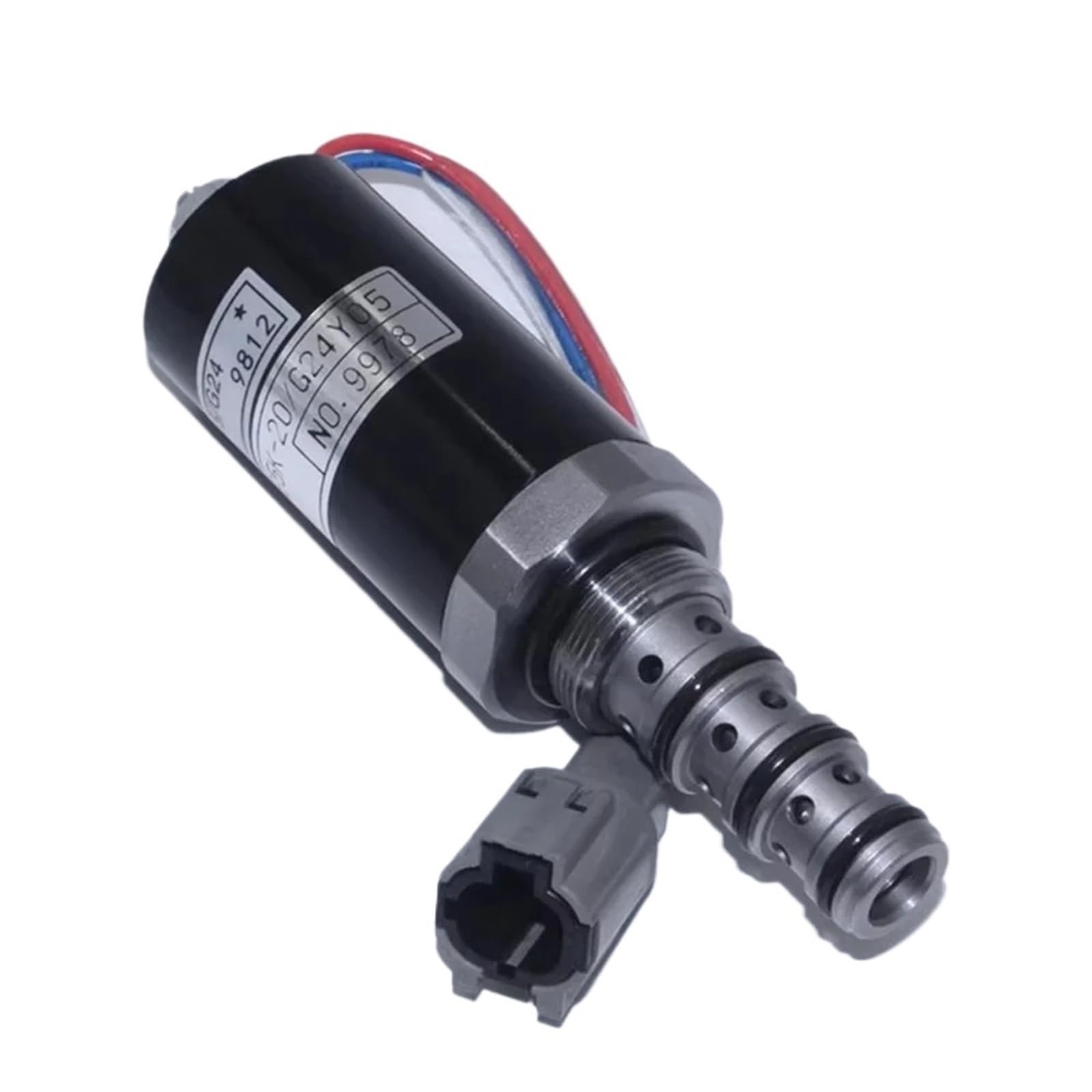 KWE5K-20/G24D05 KWE5K-20/G24Y05 for HD820/1250/1430 Hydraulic Pump Proportional Solenoid Valve with Line