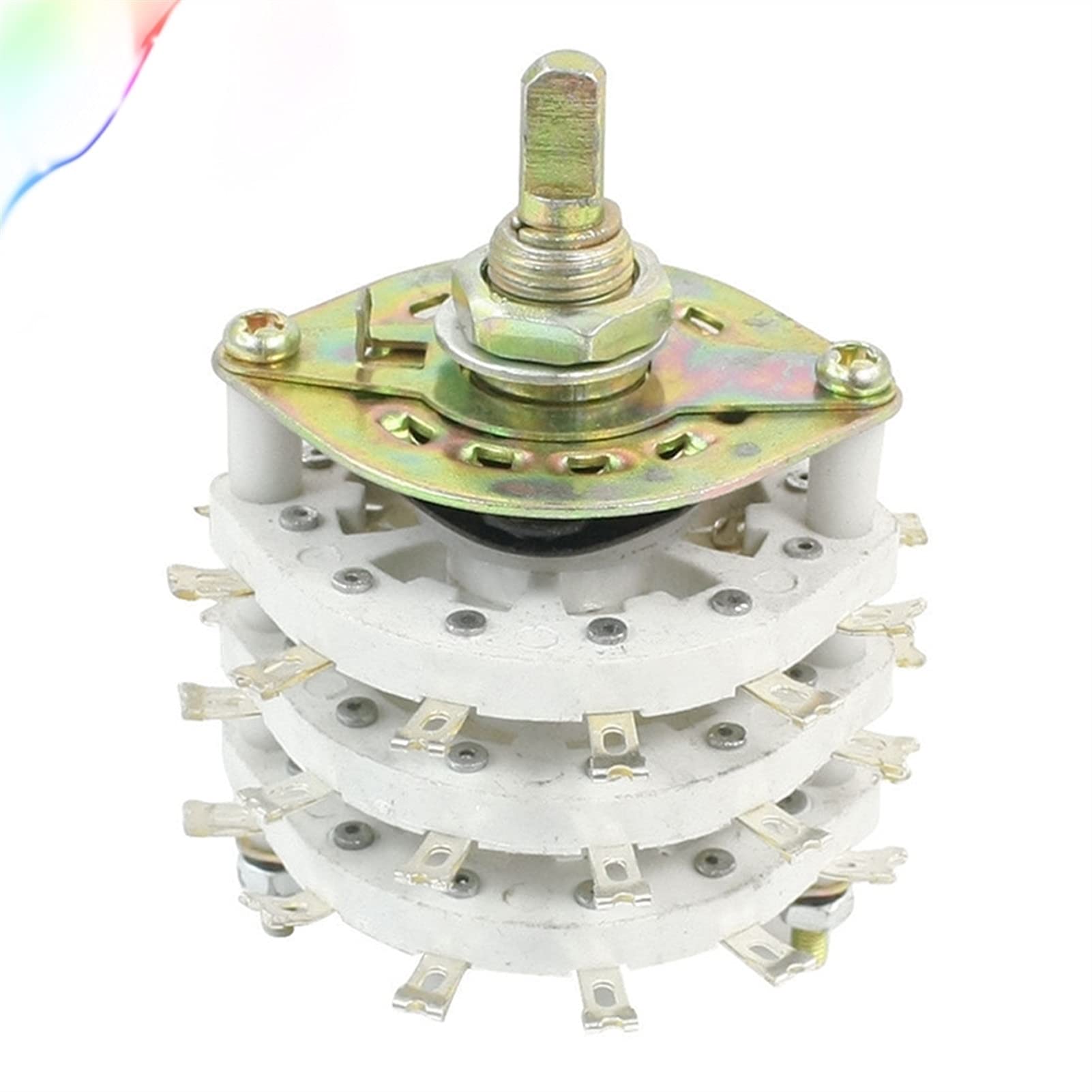 Schalter Encoder 6P5T 6 Pole 5 Position Triple Decks 36Pins Band Kanal Drehschalter