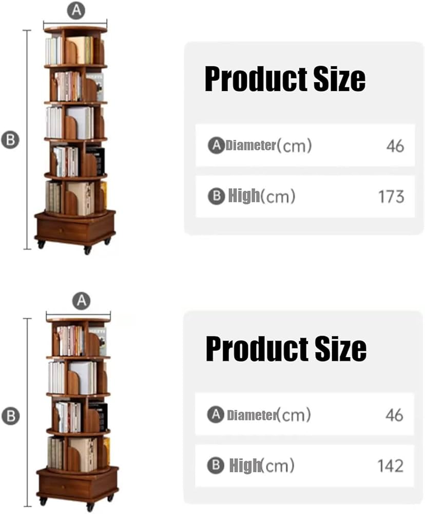 Amazon.com: FTOQWZXV Bookshelf with Storage Drawer | Corner