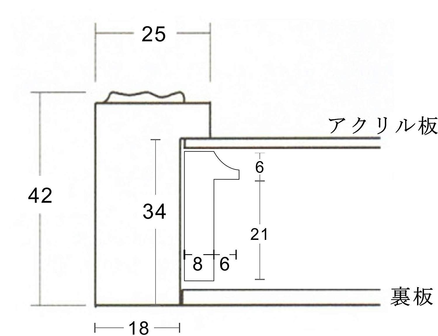 軽量油彩用額縁 (シルバー,ブラック F4号)GD8201 UVカット Amazon.co.jp: 軽量油彩用額縁 GD8201 UVカットアクリル仕様 壁用
