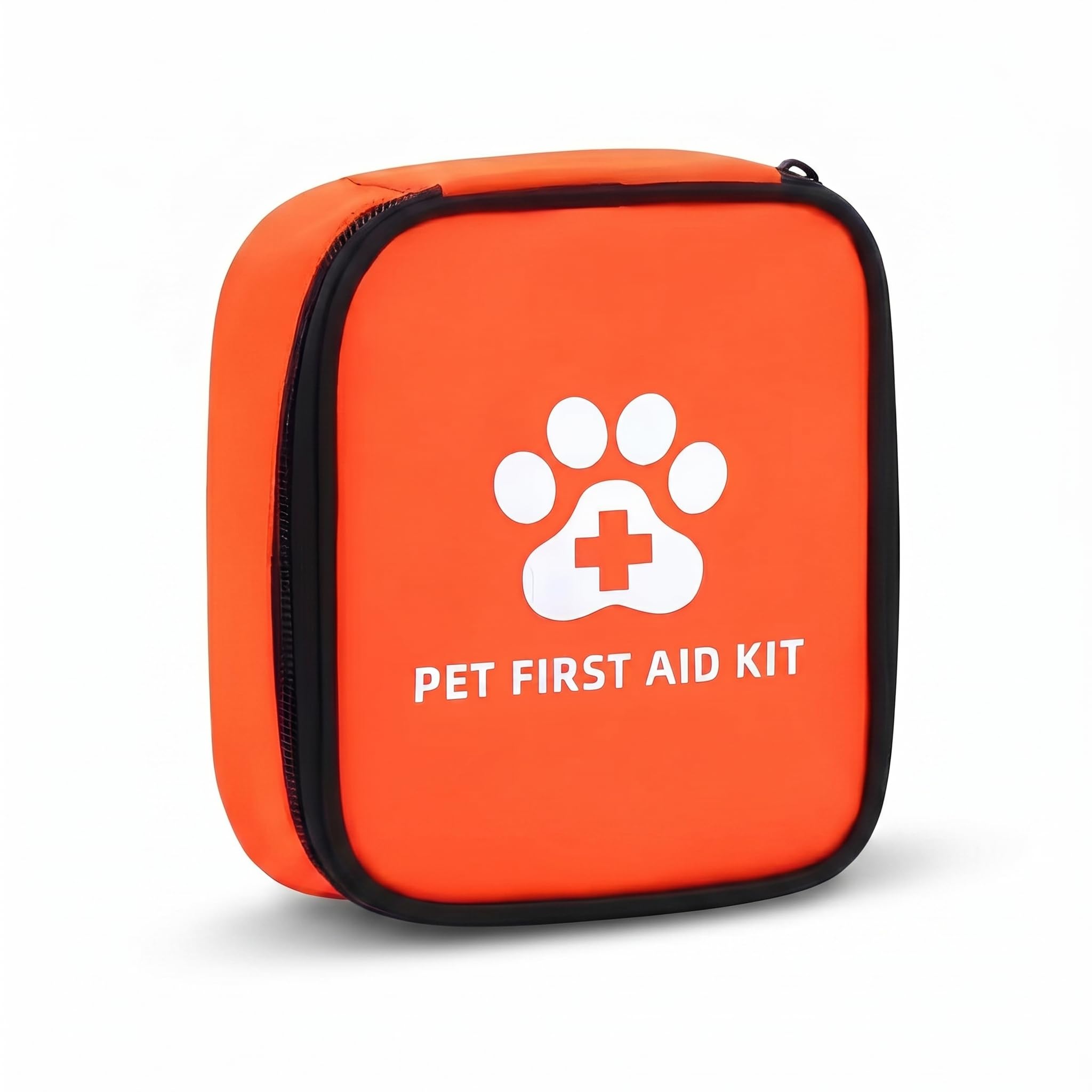 Kit di Pronto Soccorso per Animali Domestici - Set Essenziale per Emergenze Quotidiane, Custodia Compatta - Leggero da Viaggio e Passeggiate - Alta Visibilità (13 Pezzi)