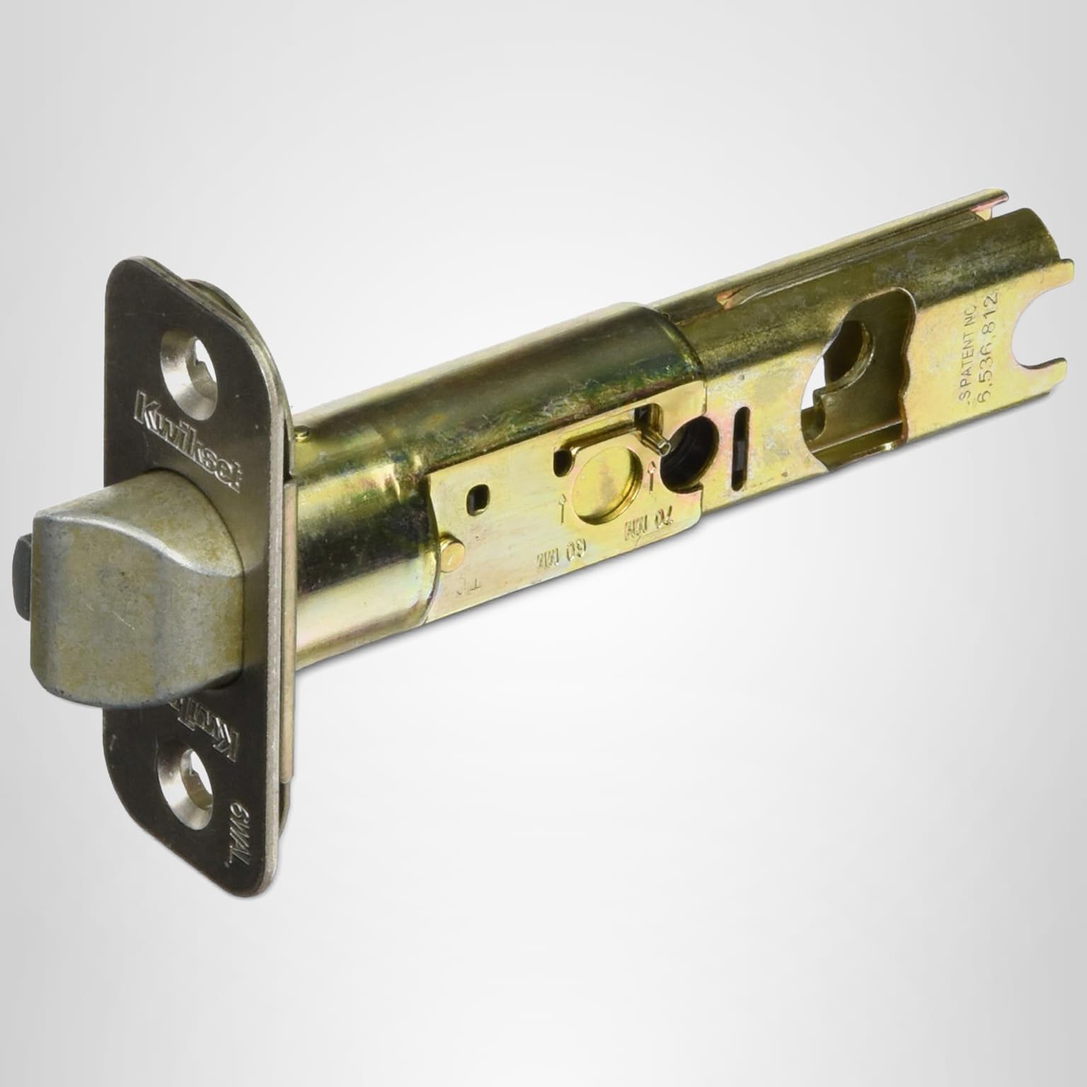Amazon.com: Kwikset 82247-15 Adjustable Radius Deadlatch Brass