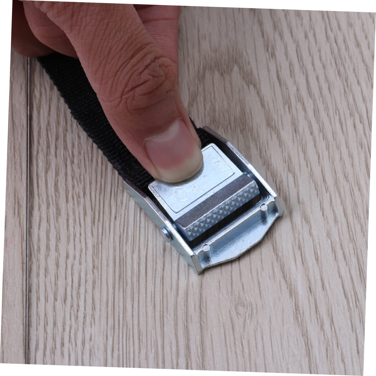 JEWEDECO 10 Pack Lashing Straps for Car Roof Towing Straps with Steel Buckle Nylon for Cargo Tie Down