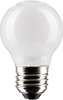 Vista 1 de Satco Bombilla LED E26 de 5.5 W, 3000 K, clasificación de 15000 horas, regulable