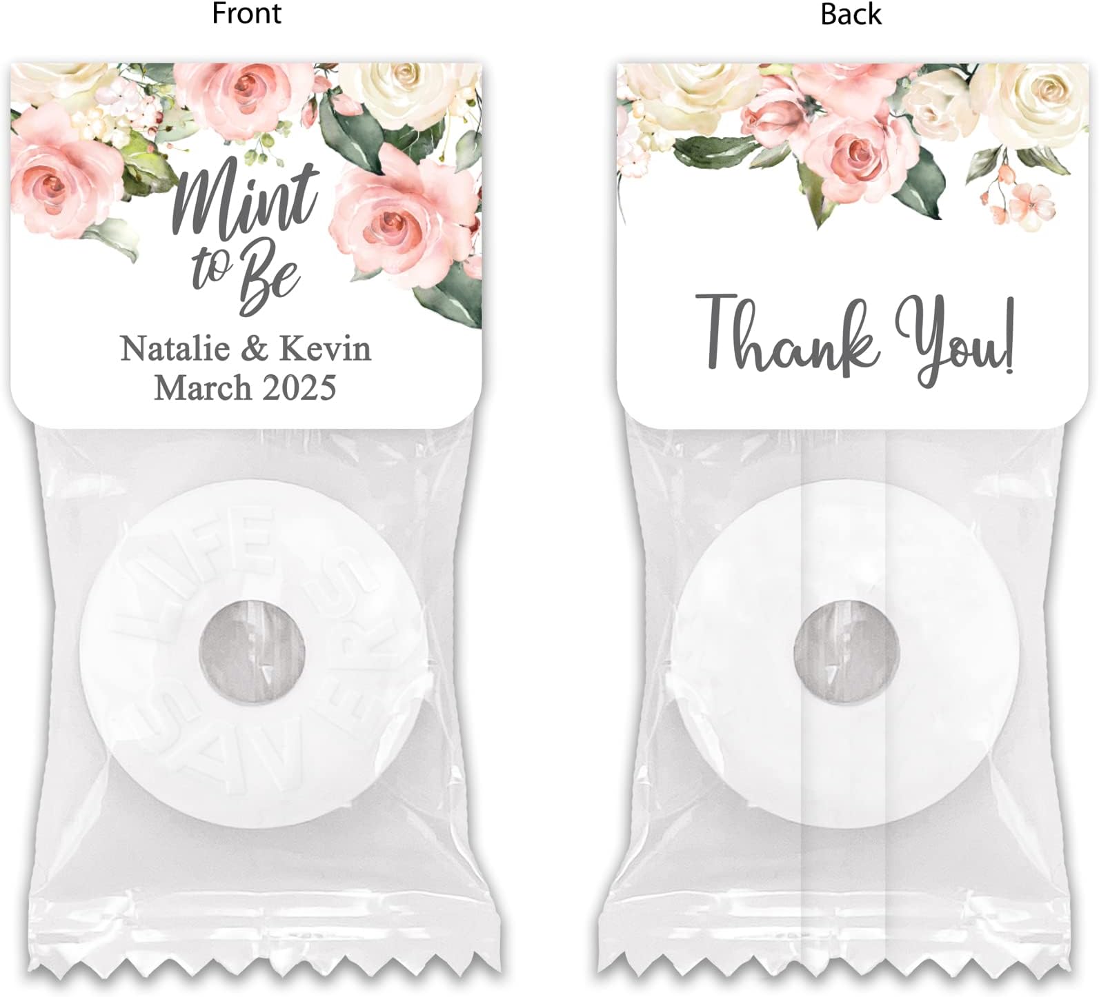 The Dreidel Company Wedding Buttermints, Mint Candies, After Dinner Mints, Butter