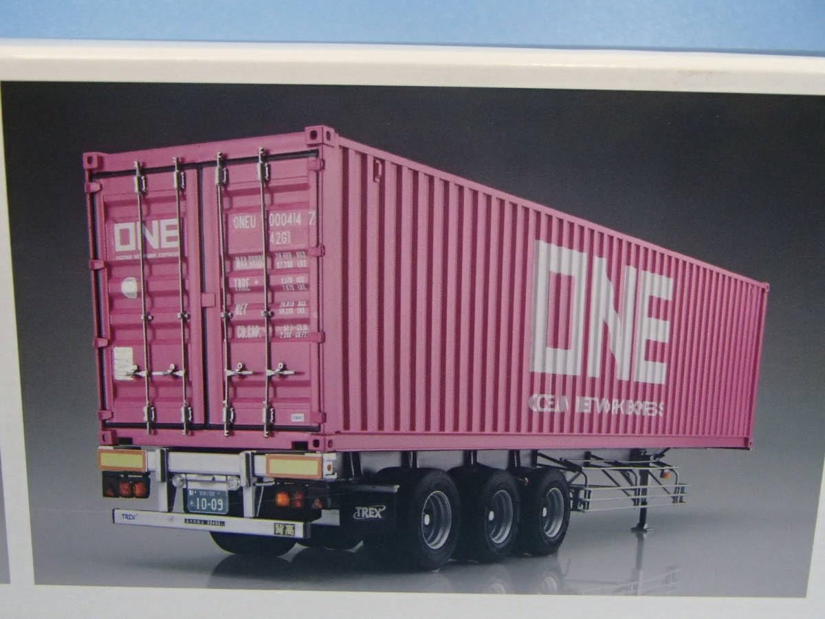 1/32 ヘビーフレイト日本トレクス コンテナセミトレーラ40フィート3軸 日本トレクス コンテナセミトレーラ40ft 3軸/ONEジャパン｜株式