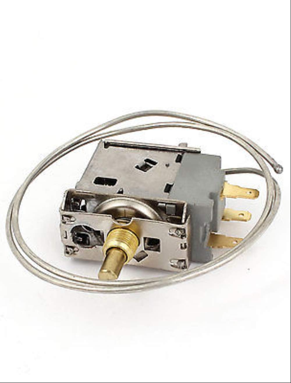 3 Pin 55cm Metal Cord Freezer Fridge Refrigerator Thermostat Refrigerator Thermostat, Freezer Thermostat