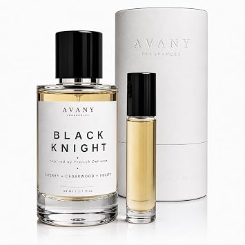 Avany Natuarls Unisex Eau de Parfum, Perfume Set Black Knight, 1.7 fl oz