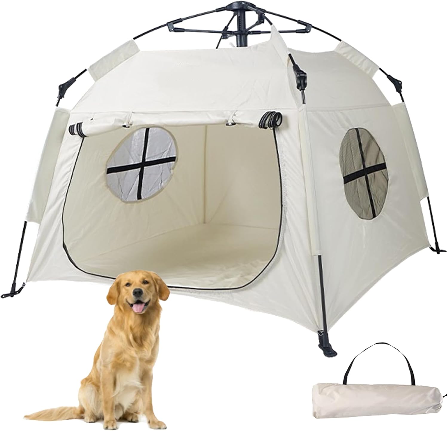 ペットテント ワンタッチテント キャンプ用 大型 犬 テント 折りたたみ