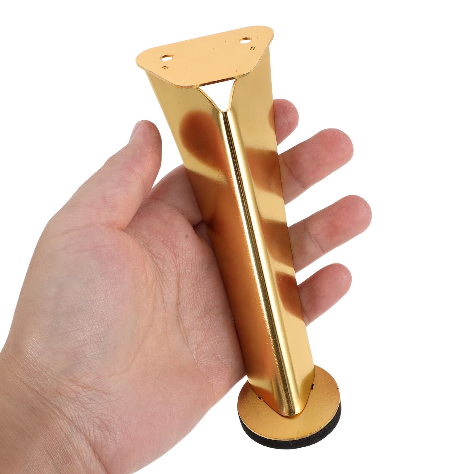 Zerodeko 4 soportes para manos y patas para mesa de manicura, color dorado.