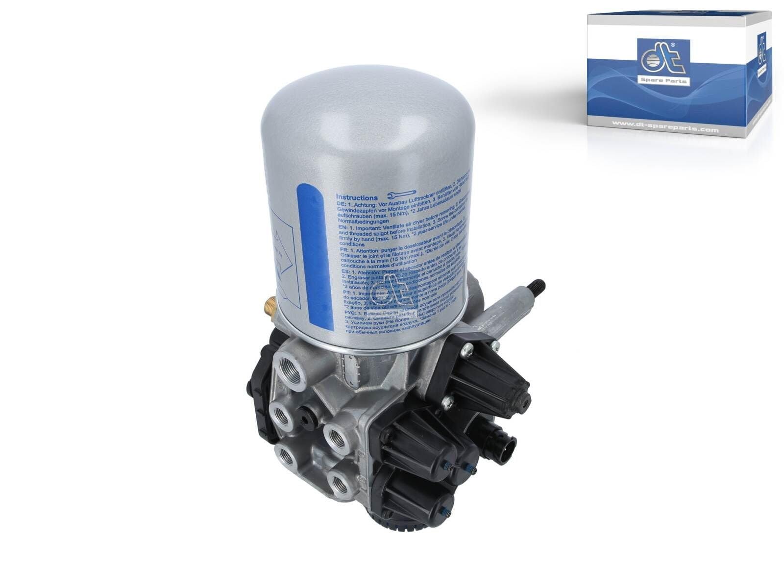 DT Spare Parts 13.35100 Secador de aire sistema de aire comprimido