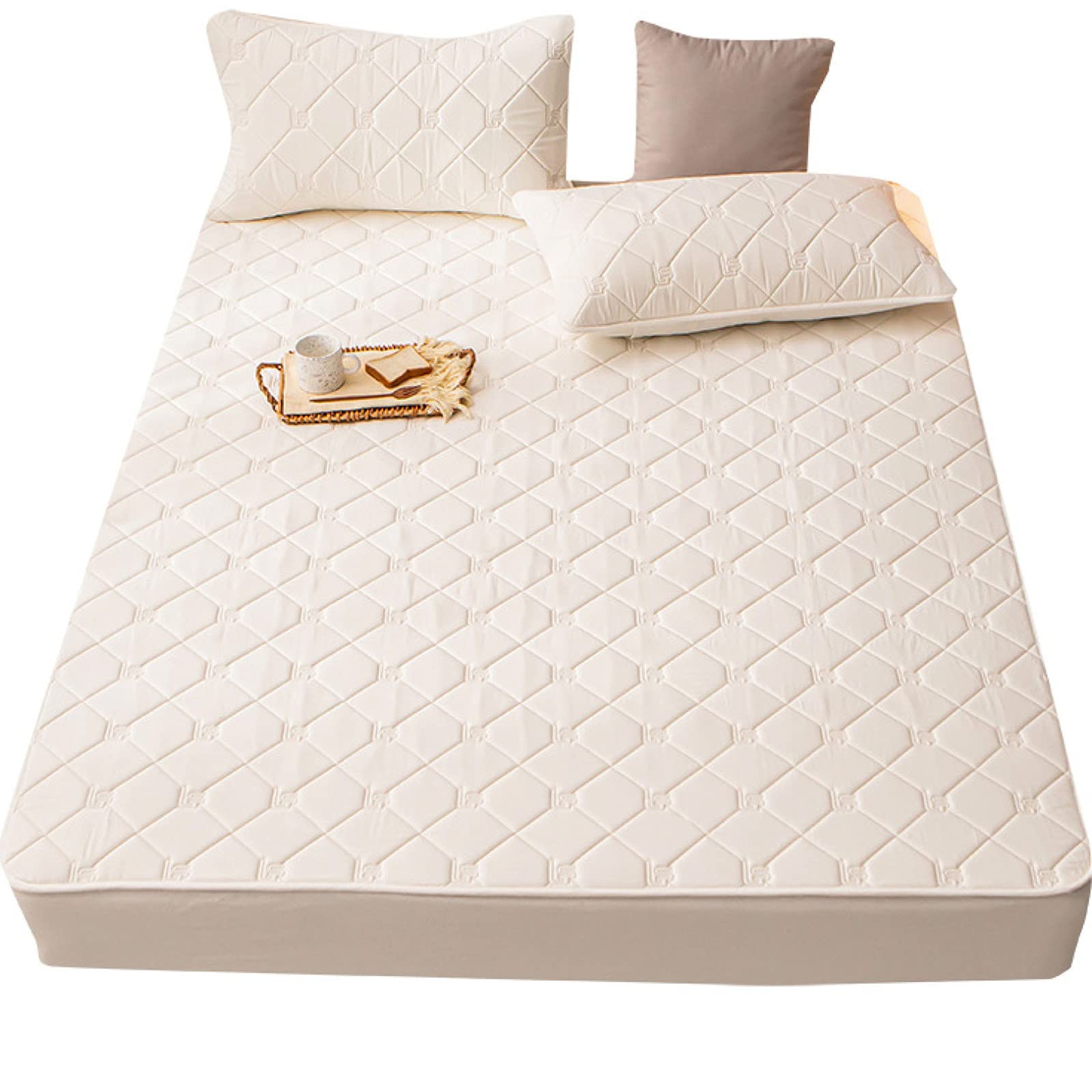 SWEETHOME - Sweet Home Sweethome Coprimaterasso Anti Acari 180 X 200 Cm In 100% Cotone Morbido E