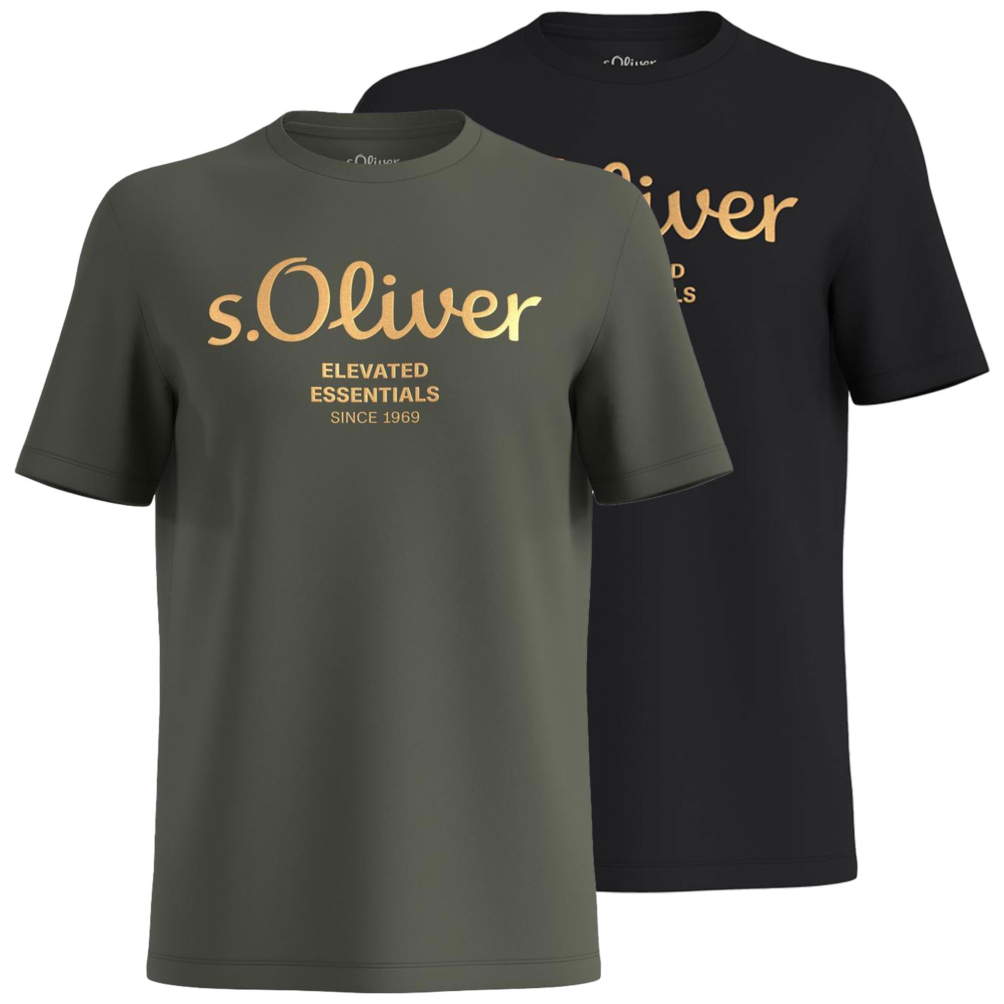 s.Oliver Herren T-Shirt mit Logodruck (DE/NL/SE/PL