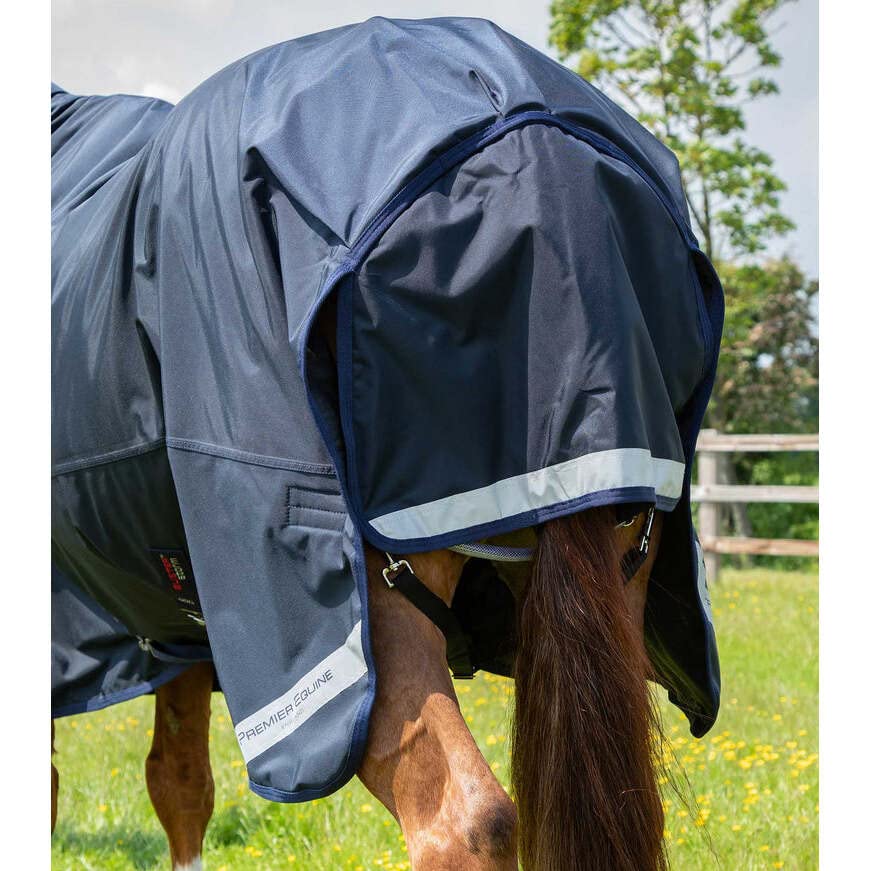 Coperta impermeabile per cavalli con copricollo Premier Equine Buster Storm Classic 90 g
