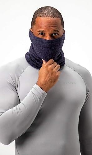 Miniatura 4 de DEVOPS Paquete de 2 polainas térmicas de forro polar para hombre, protección contra el viento