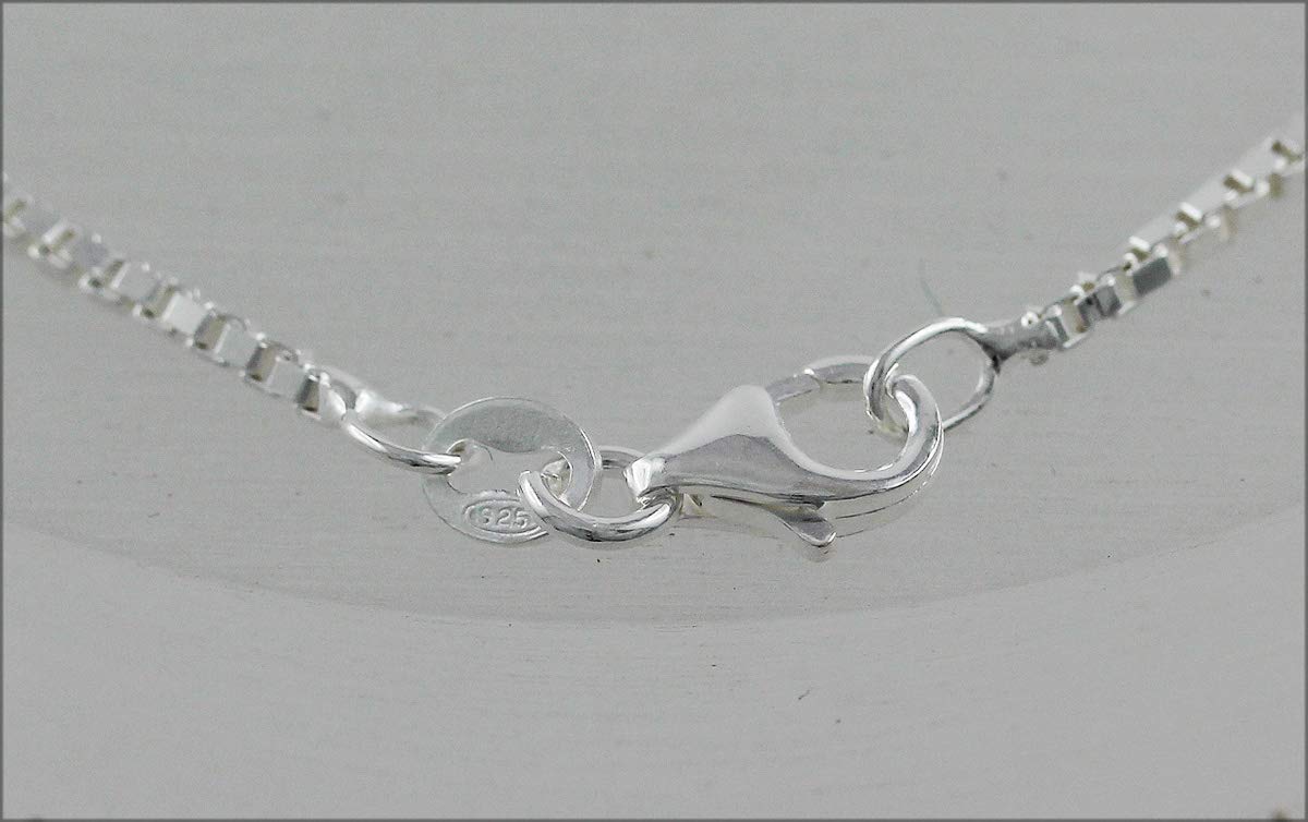 Ch.Abramowicz Venezianerkette 1,3mm Sterling Silber 925 massiv rhodiniert 45