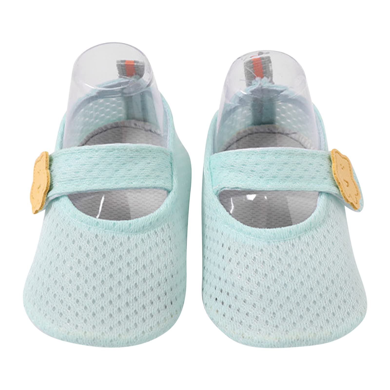 Infant Infant Shoes Cartoon Soft Soled Non Slip Socks Baby Floor Shoes Socks Spring and Summer Floor Shoes Baby Girls (Green, 6-12 Months)