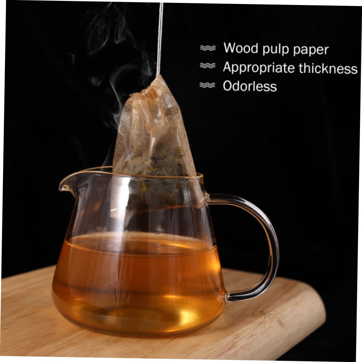 Ciieeo 900pcs Unbleached Drawstring Tea Filter Bags Convenient Sachets for Loose Leaf Tea Coffee and Spices Safe Clean Brewing Experience
