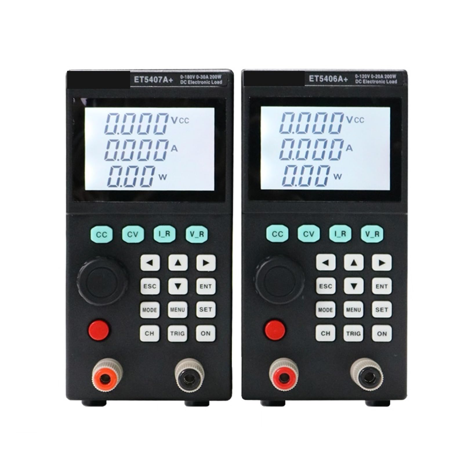 DC Elektronische Last ET5407A+ ET5406A+ 200W 0-180V 0-30A, programmierbare elektronische 1mV/1mA Batterietester CC/CV/CR/CP-Test Widerstandsmessung(ET5406A Plus)