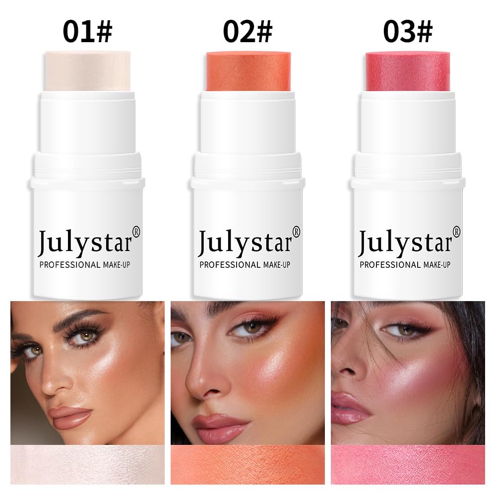 NIE PAN CHONG SHENG Evidenziare Toelettatura Sunburn Rouge Perlescente Blush Cream Blush Blush Bastone Monocromatico Opaco Blush (2)