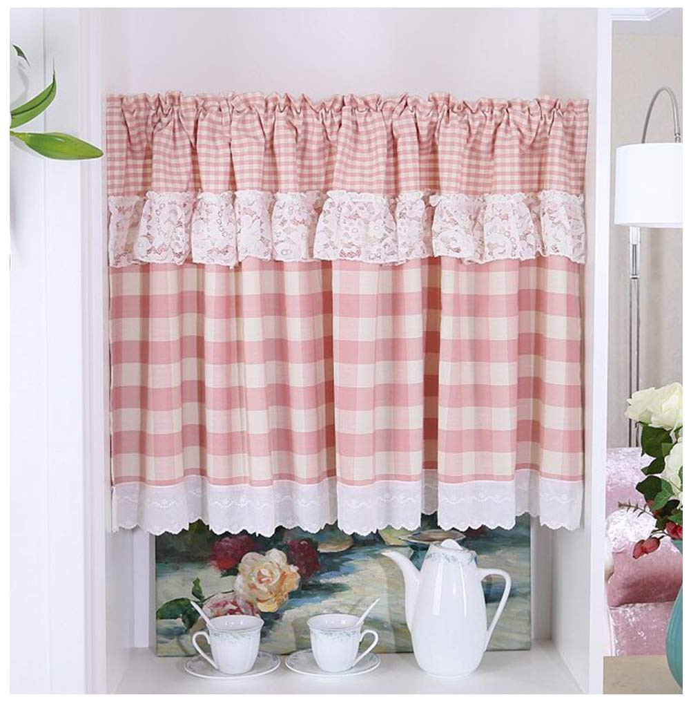Media cortina OKUOKA a prueba de polvo para ocultar el desorden en armarios de cocina