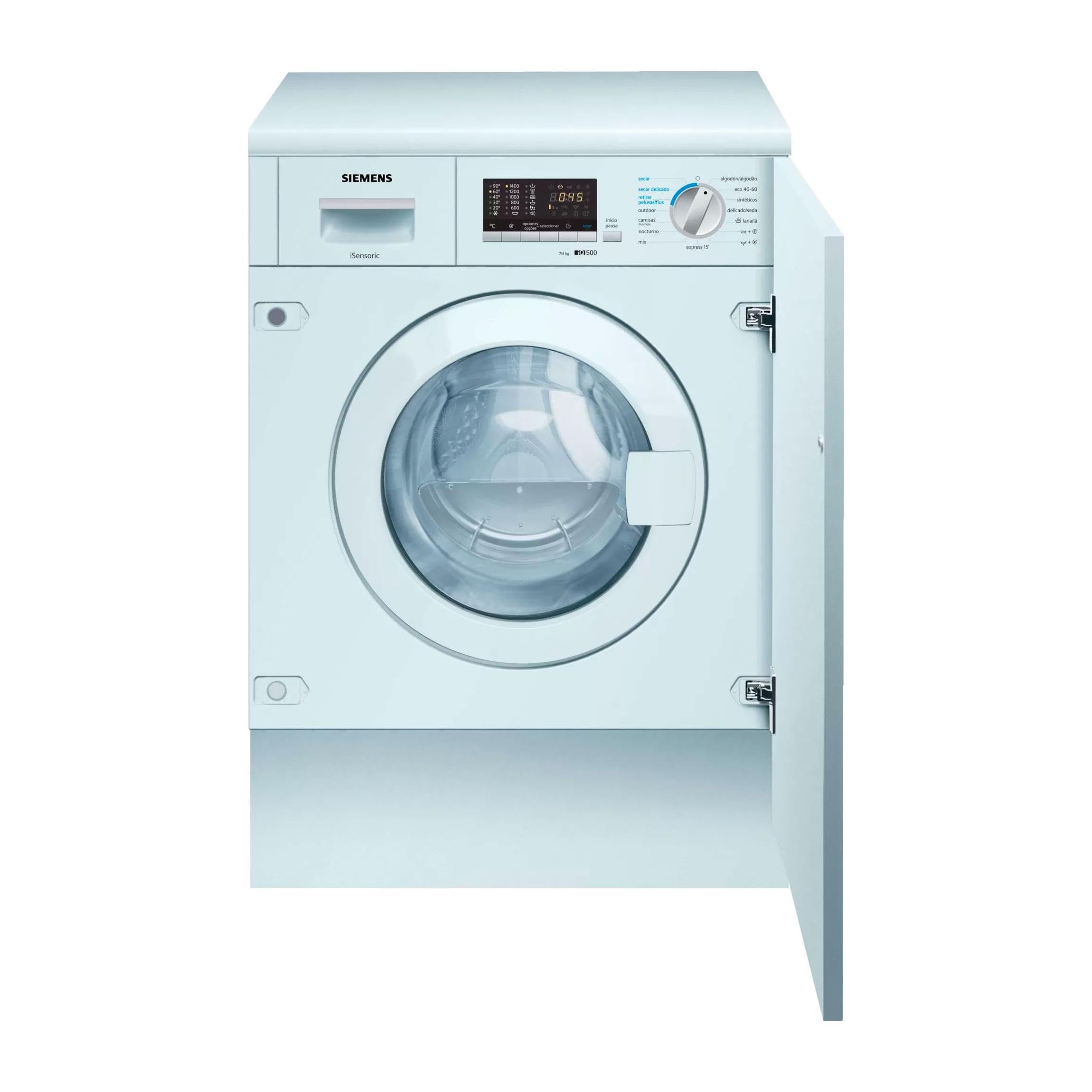Washing Machine - Dryer Front Load E 60 cm. 7/4 kg 1,400 rpm