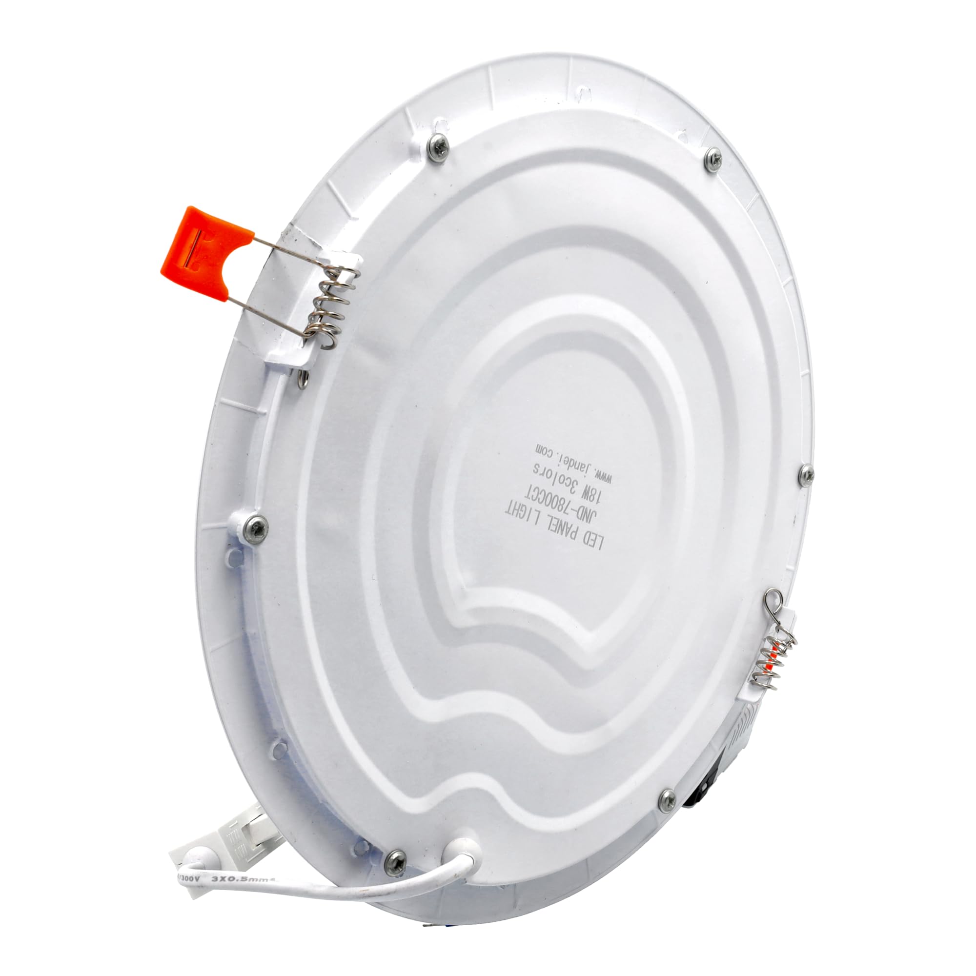 JANDEI, 18W CCT (3000K, 4200K, 6000K) Round LED Downlight, White, 222mm Diameter. Perfect for Home Living Room, Office - Image 4