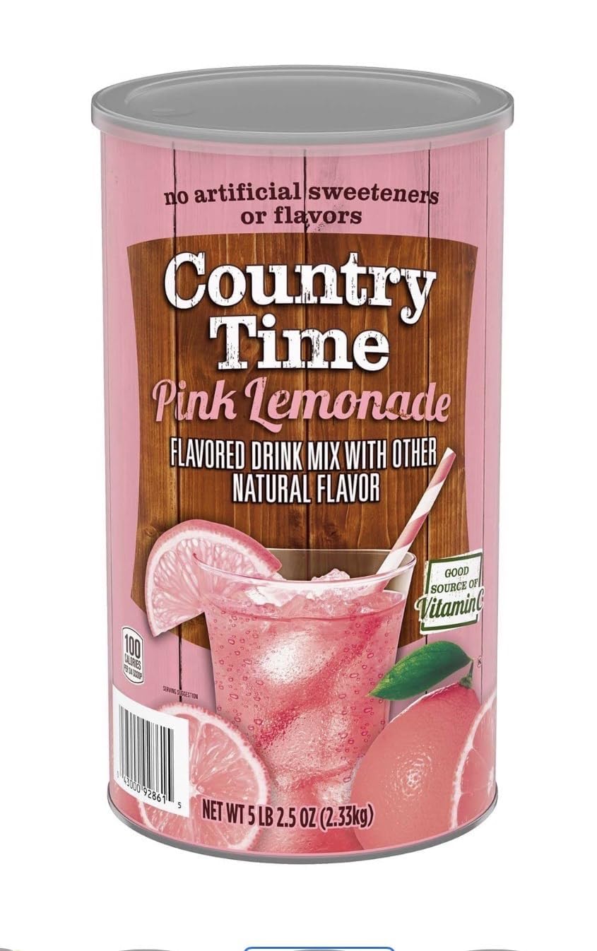 Country Time Powdered Lemonade Drink Mix (82.5 oz.) - (1 Pack) (Pink Lemonade)