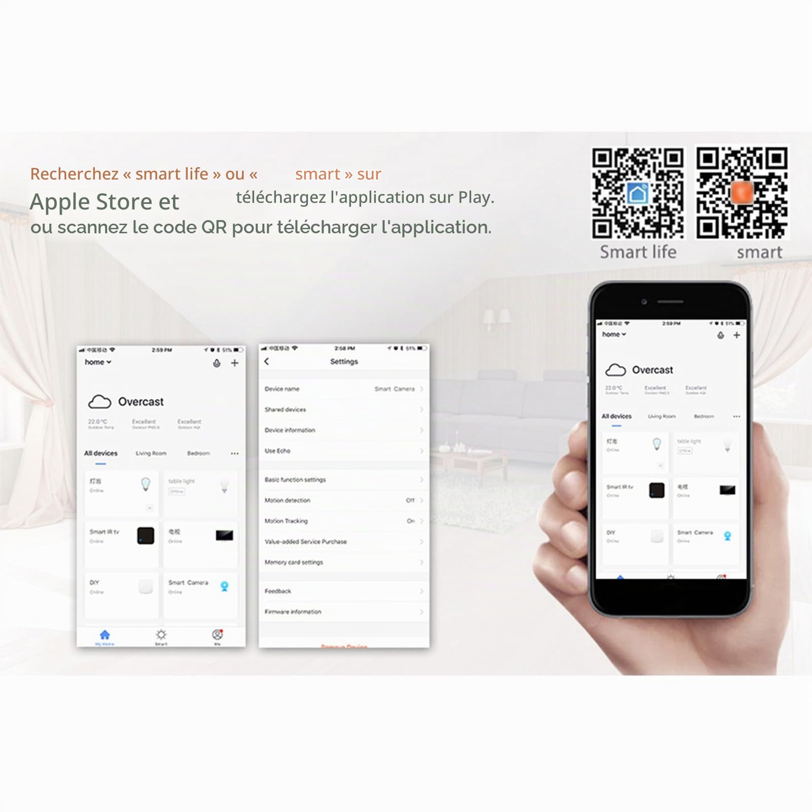 Kavolet Passerelle ZigBee sans Fil Intelligente, Tuya ZigBee Smart Gateway Hub, Smart Life APP Télécommande sans Fil, pour Tous Les Produits intelligents Tuya ZigBee 3.0, Smart Home Bridge Tuya