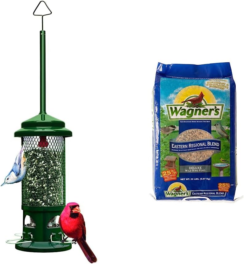 Squirrel Buster Standard SquirrelProof Bird Feeder w/4