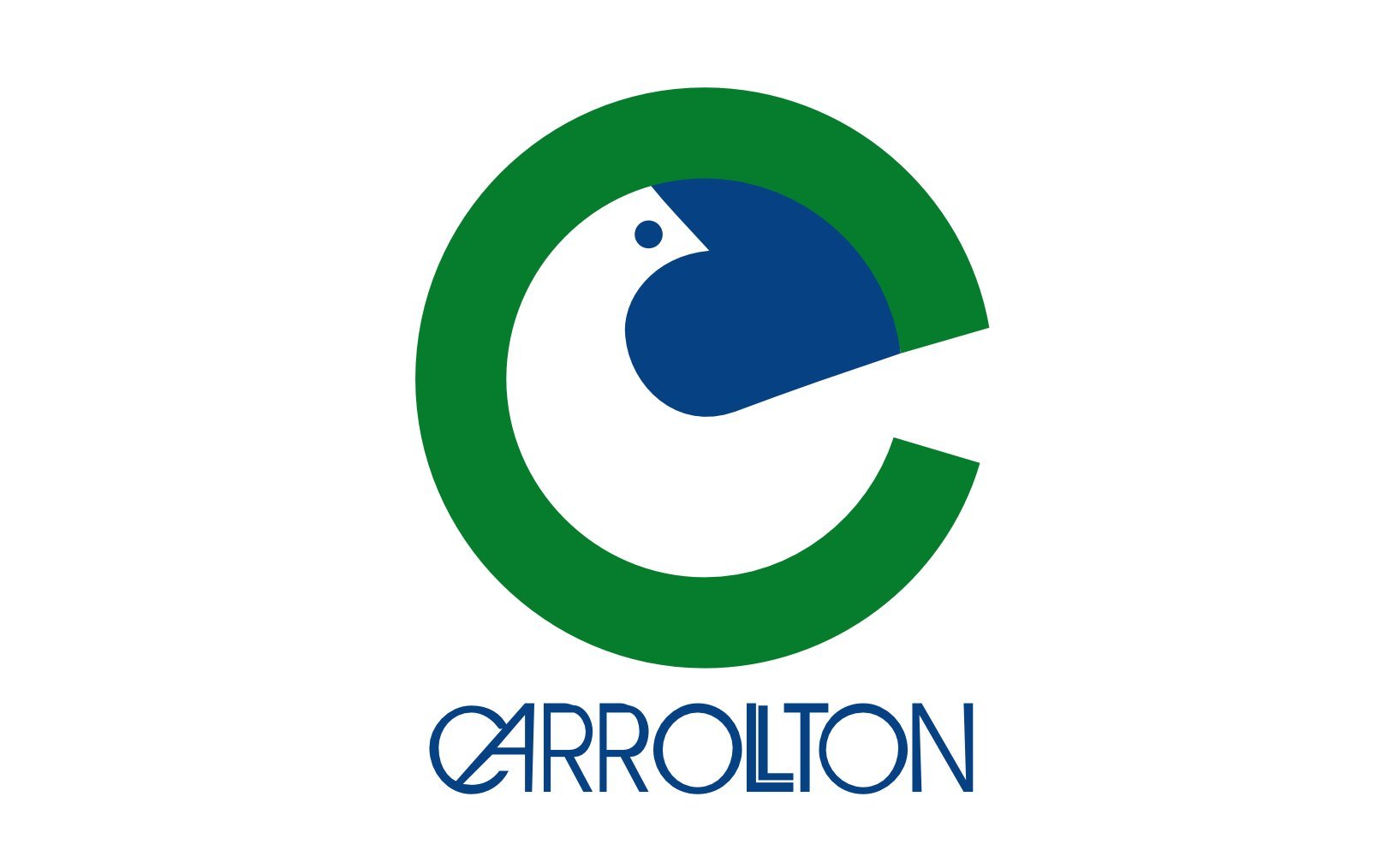 Drapeau Carrollton Texas fichier vectoriel grand format pour impression tissu