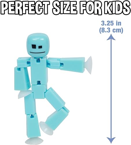 Miniatura 3 de Zing StikBot - Paquete individual, incluye 1 StikBot, figuras de acción coleccionables y accesorios, animación Stop Motion, a partir de 4 años