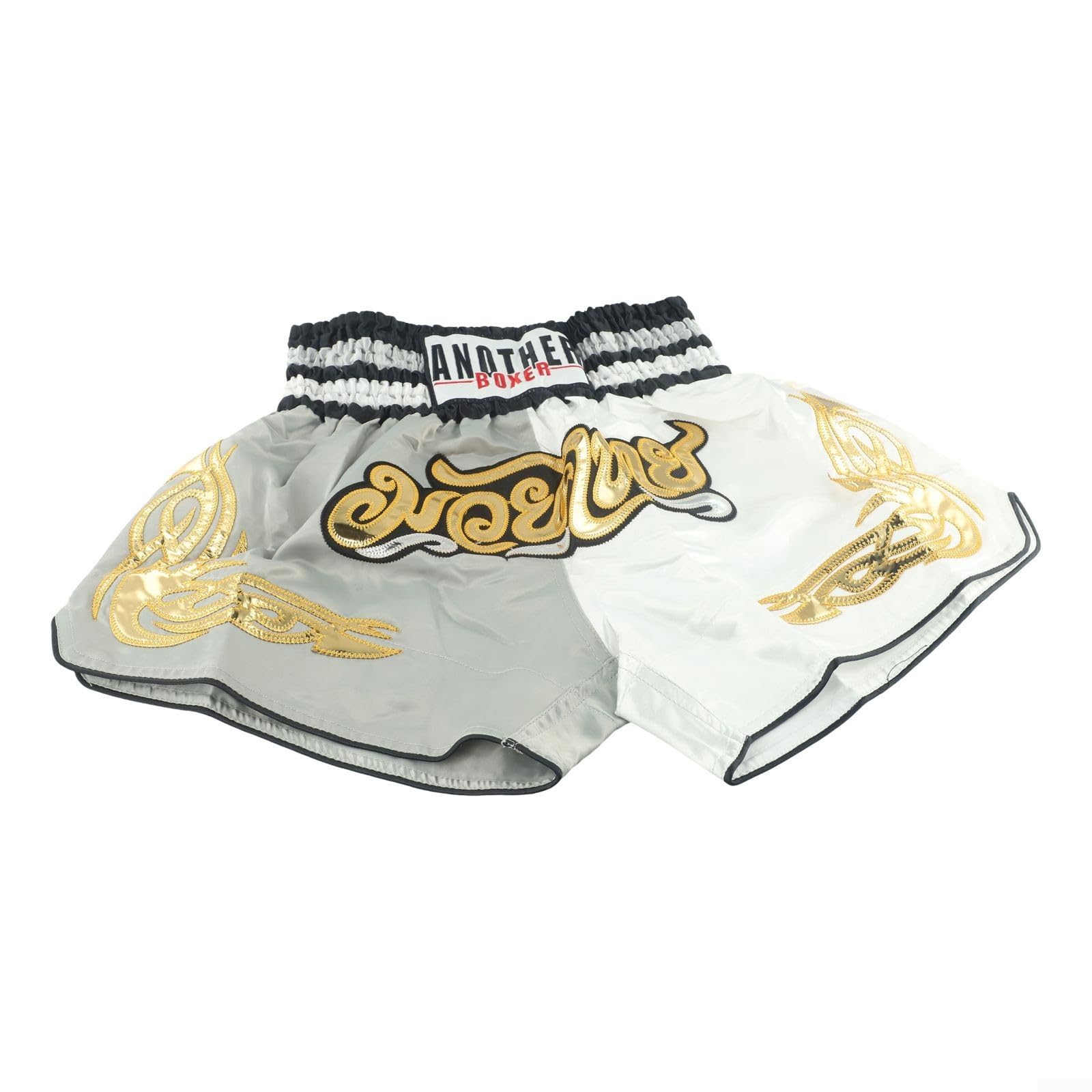 Pantalones cortos de Muay Thai para niños y adultos transpirables con cintura elástica