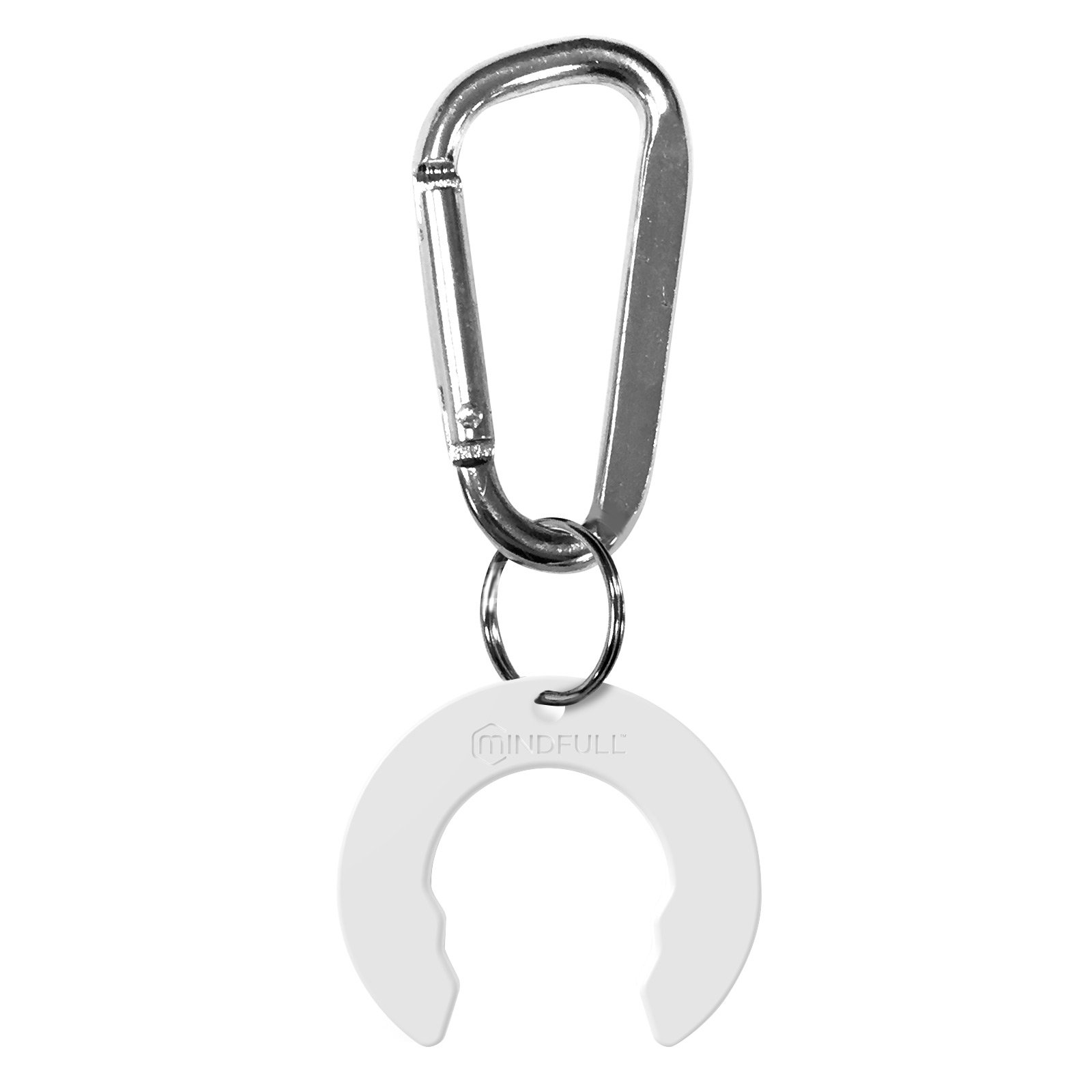 Mindfull Products Water Bottle Clip, White
