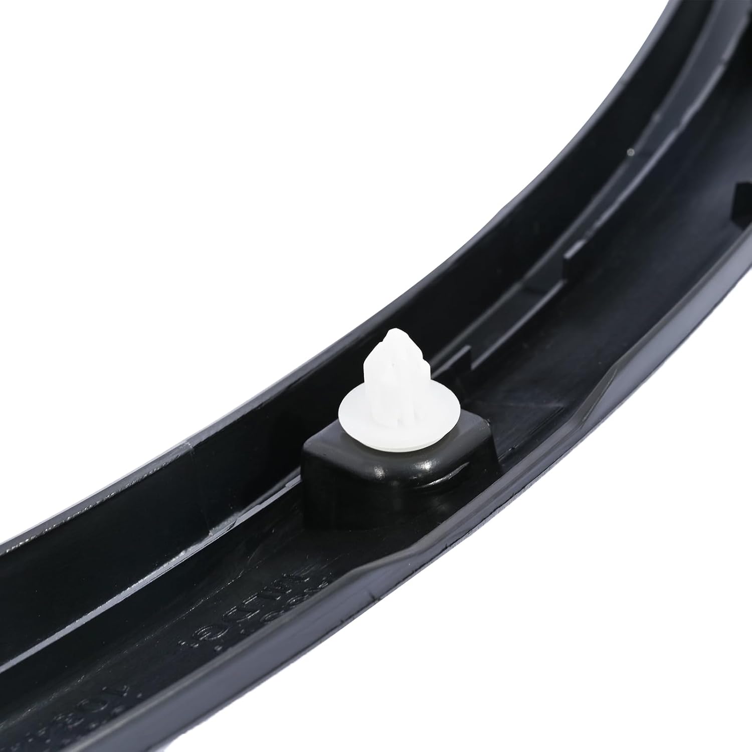 Front Right Passenger Side Fender Wheel Flare Molding w/Sensor Hole 1035289-00-L Fit for Tesla Model X 2016 2017 2018 2019 2020 2021 Black Wheel Molding Trim Replace 1034430-00-F 103528900L