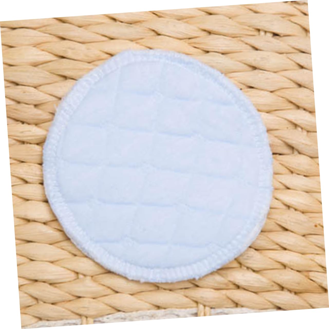 HEMOTON 6pcs Nursing Pads Reusable Bra Inserts for Breastfeeding Leakproof Layer Gentle Cotton Random Color