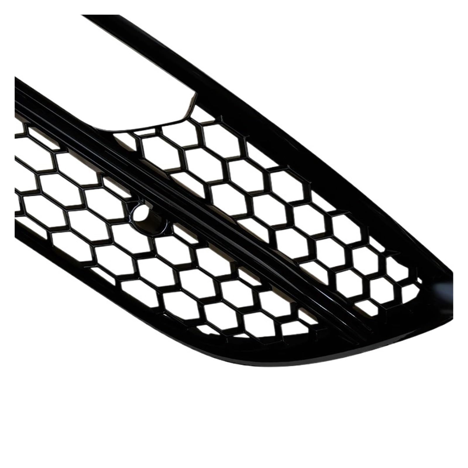 Griglia fendinebbia paraurti anteriore a nido d'ape compatibile con Audi A3 Standard 2012, 2013, 2014, 2015, 2016, accessori per auto.(Chrome Sliver)
