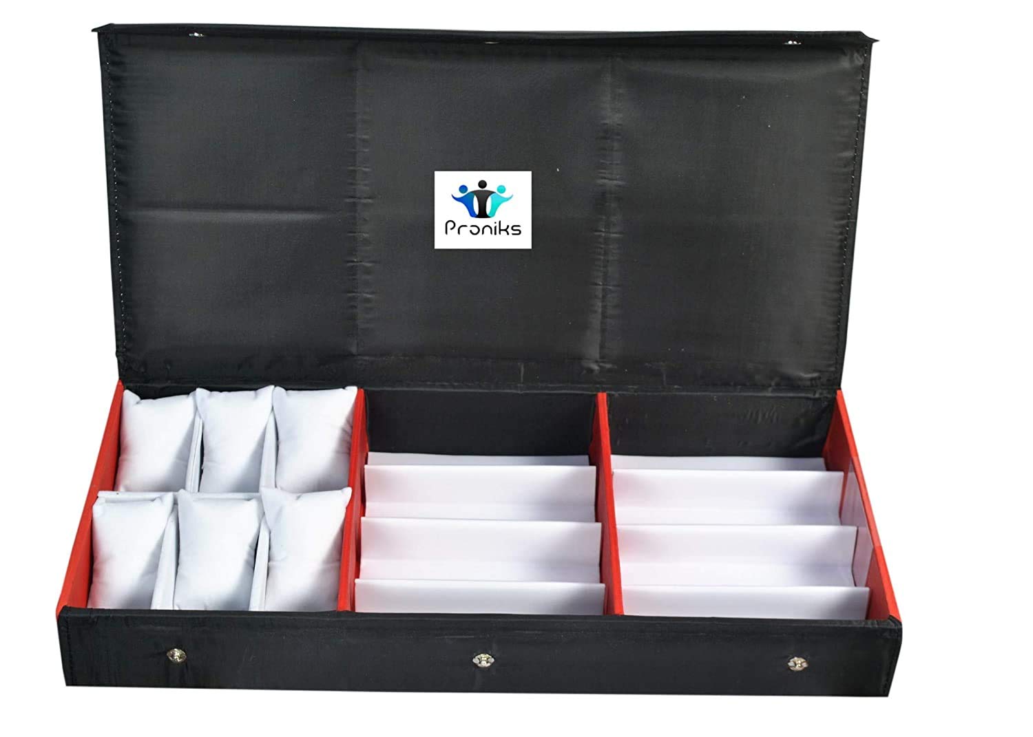 Proniks Watch and Bracelet Box case for Watch and Accessories Storage Capacity Organizer (Make in India) (B08NYWFJ8V) Amazon Price History, Amazon Price Tracker